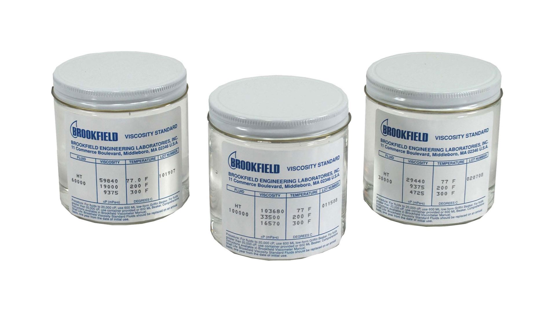 Brookfield Viscosity Fluid Gilson Company, Inc.