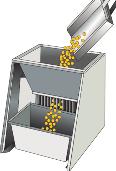 Sample Splitter Hopper