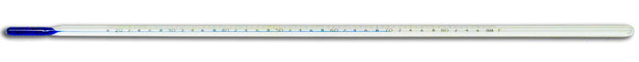 Non-mercury thermometer