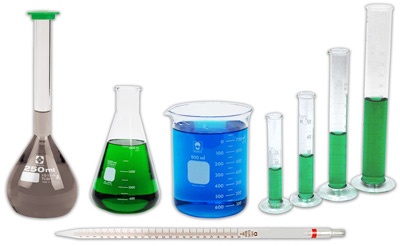 Lab Beakers, Flasks, and Graduated Cylinders
