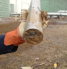 Shelby Tube Soil Sample