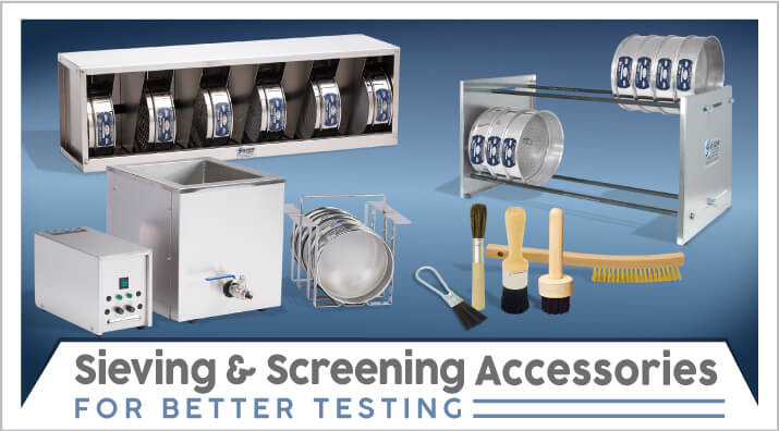 Test Sieve and Screening Accessories for Better Testing