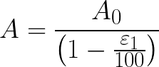 Unconfined Compressive Strength Average Cross Sectional Area Formula