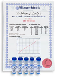 Whitehouse Standard Reference Materials