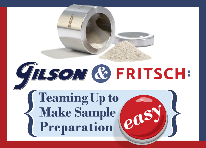 Gilson and Fritsch: Teaming Up to Make Sample Preparation Easy