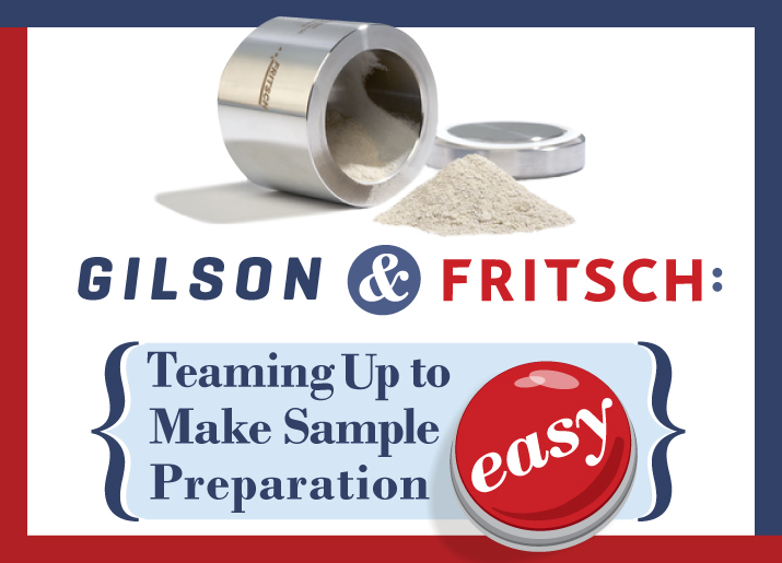 Gilson and Fritsch: Teaming Up to Make Sample Preparation Easy