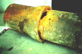 Corrosion Damage to a Pipeline Fitting