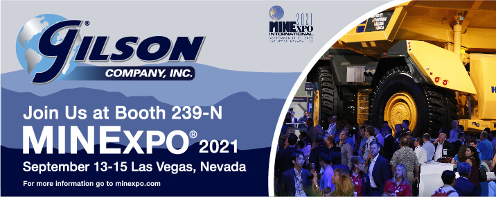 Gilson's at Minexpo 2021