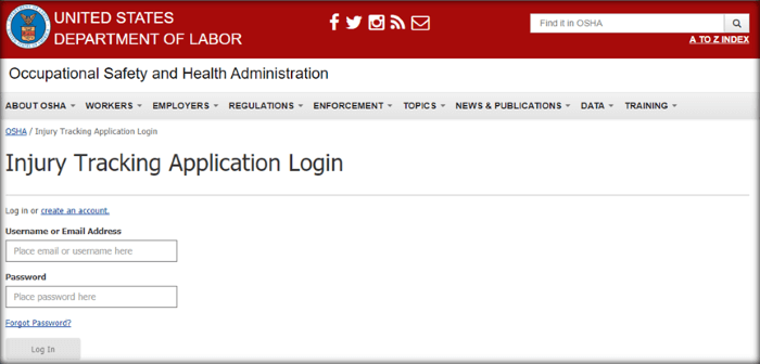 OSHA - Injury Tracking Application (ITA)