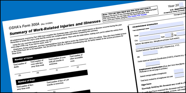 OSHA’s Form 300A