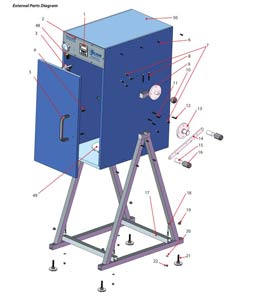 Type B Concrete Air Meter Parts