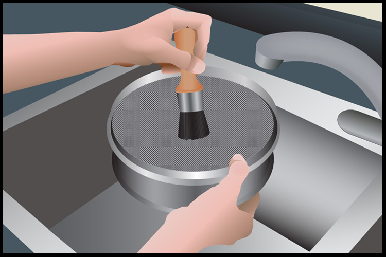 Fine Sieve Cleaning Brush | Brushes And Lab Testing Equipment