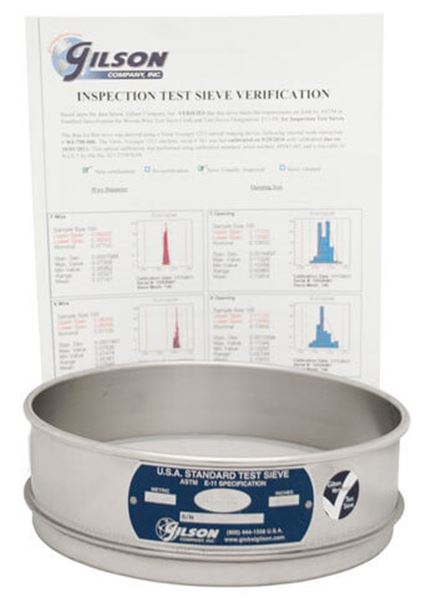 ASTM E11 Inspection Test Sieve Verification