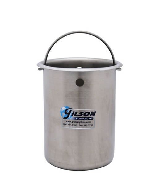 1 000ml Stainless Steel Container For Pulp Density Scale Gilson Co