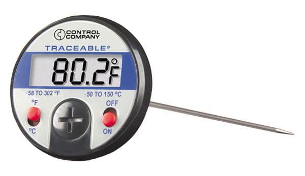 Traceable® Digital Dial Jumbo-Display Thermometer, -58°—302°F (-50°—150°C)