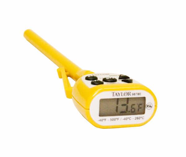 Pocket Digital Waterproof Thermometer, -40°—500°F (-40°—260°C)