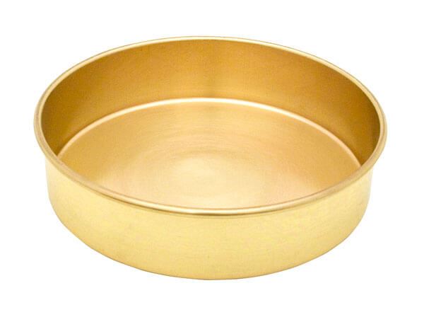 18" All Brass Sieve Pan, Full Height