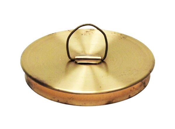 3" All Brass Sieve Cover with Ring