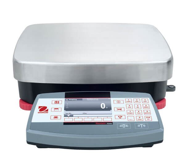 15,000g Capacity Ohaus Ranger® 7000 Compact Bench Scale, 0.1g Readability