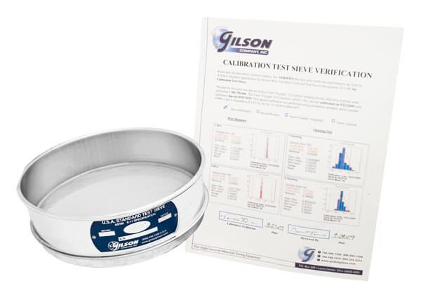 ASTM E11 Calibration Test Sieve Verification