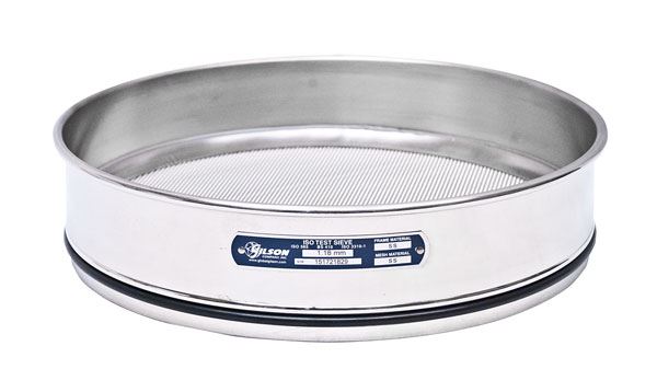 300mm Sieve, All Stainless, Full Height, 125µm
