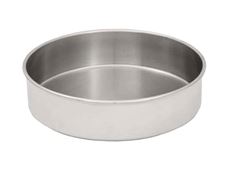 8" All Stainless Sieve Pan, Full Height