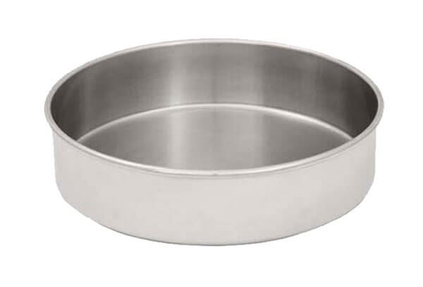 12" All Stainless Sieve Pan, Full Height