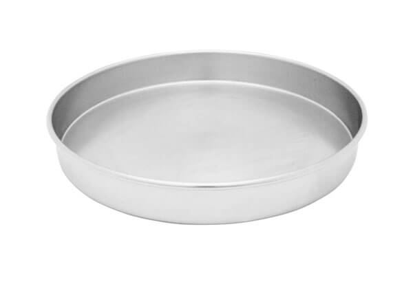 12" All Stainless Sieve Pan, Half Height