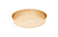 3" All Brass Sieve Pan, Half Height