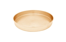 3in All Brass Sieve Pan, Half-Height