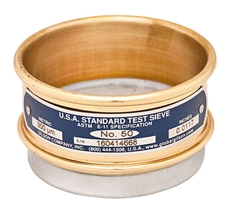 3in Sieve, Brass/Stainless, Full-Height, No.450