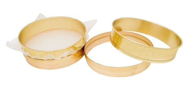 8in Brass Frame Replaceable Mesh Sieves