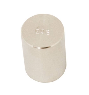 Calibration Weight, ASTM Class 4, 20g, NIST Certificate