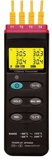 4-Channel Thermometer (NIST Certified)