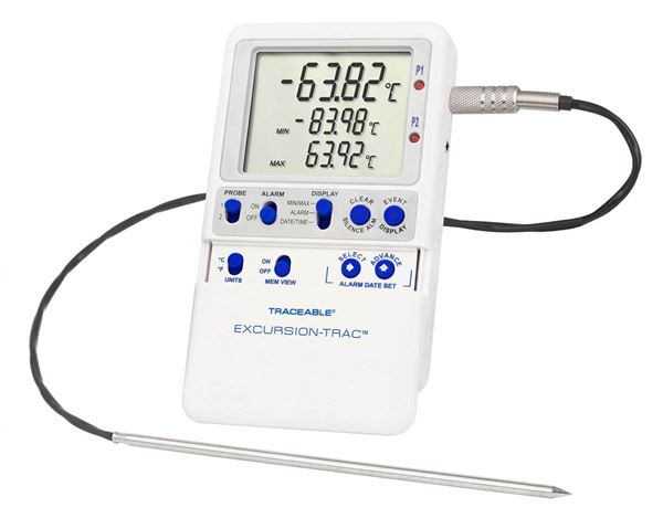 Platinum RTD Datalogging Thermometer, –130°—221°F (–90°—105°C)