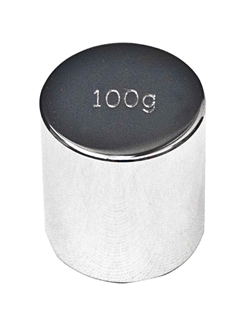 Calibration Weight, ASTM Class 1, 100g, ISO 17025 Certificate