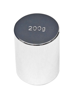Calibration Weight, ASTM Class 1, 200g, NIST Certificate