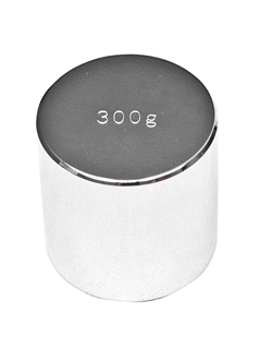 Calibration Weight, ASTM Class 4, 300g, NIST Certificate