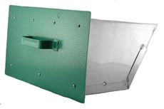 Stainless Steel Sample Drawer for 1.4ft³ Holmes Enclosed Splitter
