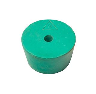 No. 9 Neoprene Stopper with Hole