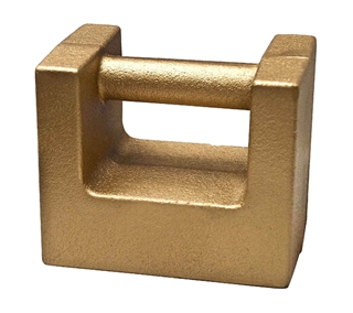 Calibration Weight, NIST Class F, 50lb, NIST Certificate