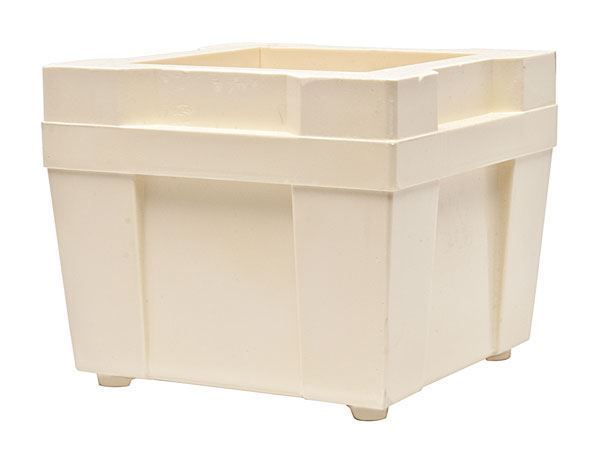 Premium Plastic Concrete Cube Mold, 150x150mm