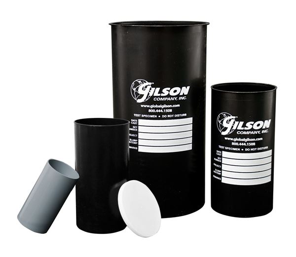 Plastic Concrete Cylinder Molds, Single-Use