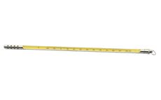 Mercury-Filled Armored Thermometers, -30–120°F