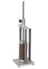 1 to 3in Adjustable Soil Trimmer shown with sample