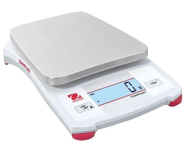 2,200g Capacity Ohaus Compass™ CX Portable Scale, 1.0g Readability