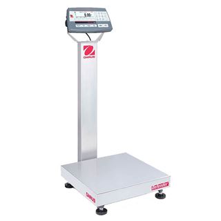 250,000g Capacity Ohaus Defender 5000 Bench Scale w/ Column, 18x24in Platform
