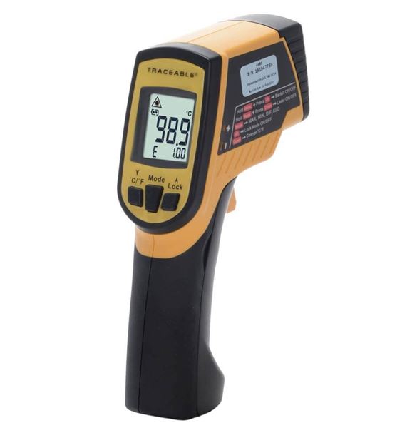 Infrared Thermometer, -76—1022°F, -60 —550°C - Gilson Co.
