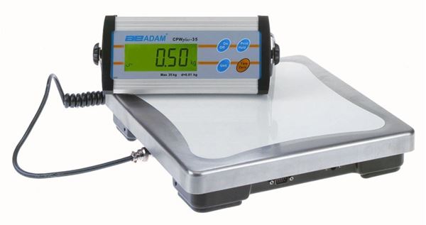 6,000g Capacity Adam CPW Plus Bench Scale, 2g Readability