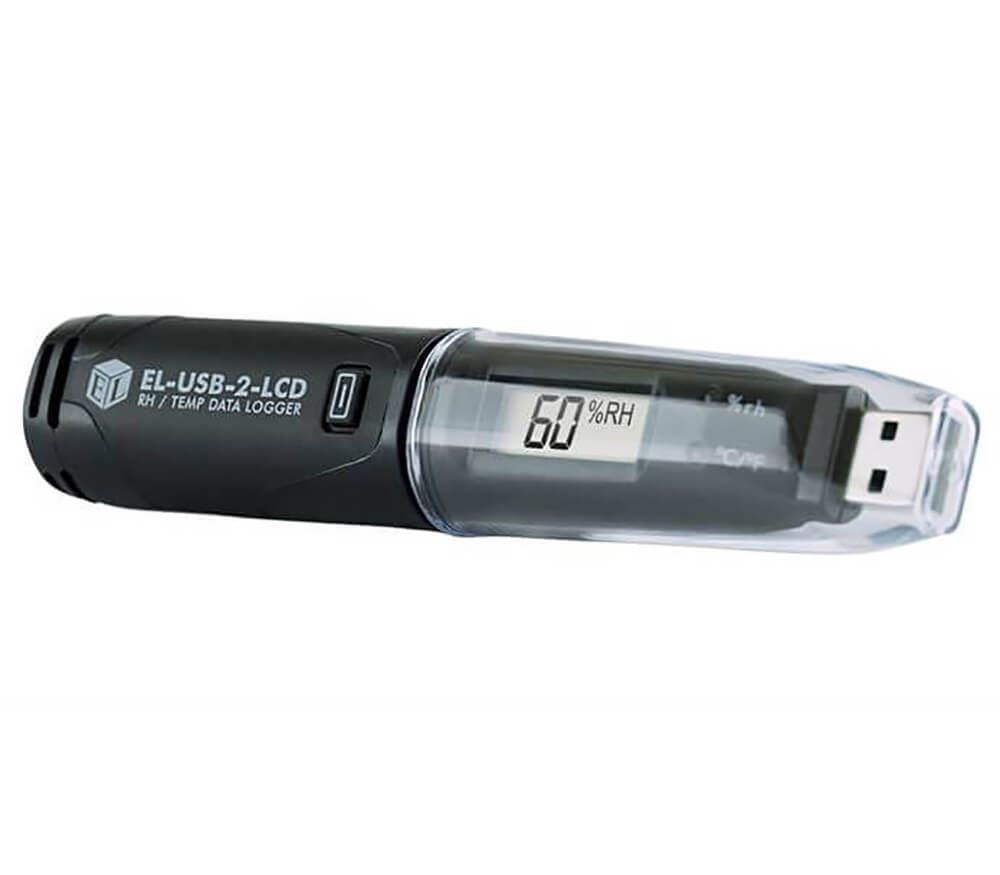 Temperature / Humidity Data Logger w/ USB & Display - Gilson Co.